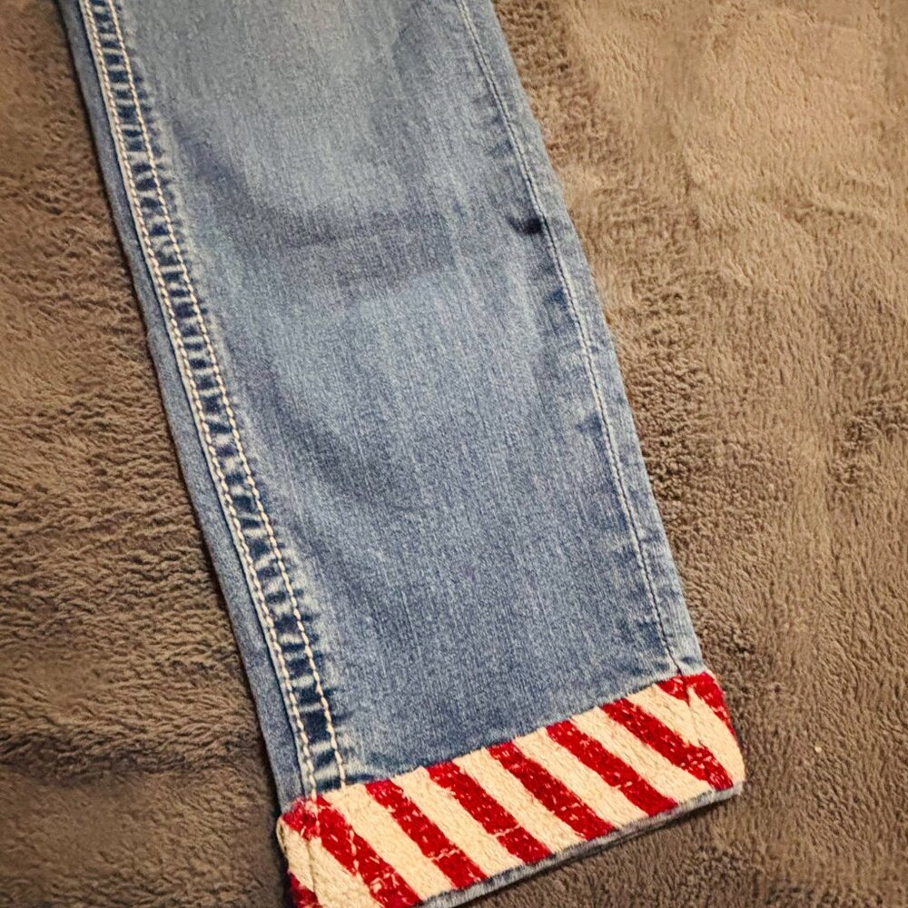 Miss Me Women's American Flag Jeans Size 30 - Picture 7 of 8